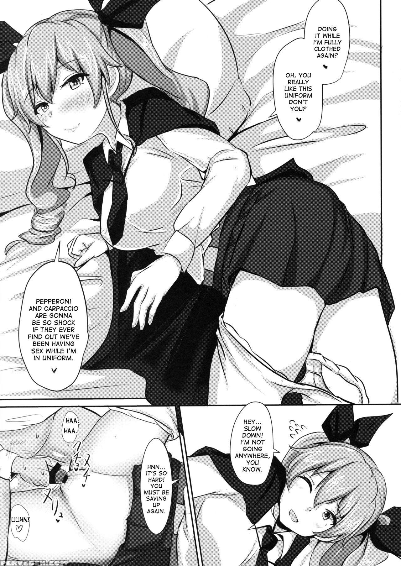 (c90) [hakuginmokusei (poshi)] Anchovy Nee-san White Sauce Zoe (girls Und Panzer) [english] [desudesu] Chapter 1000 Page 16